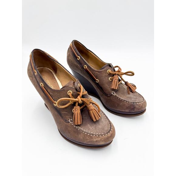 Sperry Top Sider Shoes - Sperry Topsider Wedge Size 9